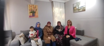 Kadın başkandan kadın muhtarlara anlamlı ziyaret
