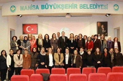 Kadın belediye başkanları Manisa&rsquo;da buluştu
