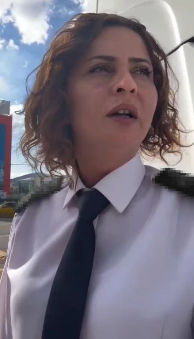 Kadın şoför, saldırıya uğradığını açıklayarak sosyal medyadan destek istedi
