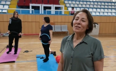 Kadınlar Kırşehir&rsquo;de sporla g&uuml;&ccedil;leniyor
