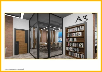 Kağıthane&rsquo;nin 7&rsquo;nci Millet Kıraathanesi Yahya Kemal&rsquo;de y&uuml;kseliyor
