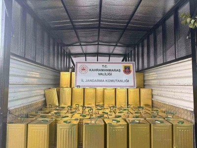 Kahramanmaraş’ta 200 teneke sahte zeytinyağı ele geçirildi
