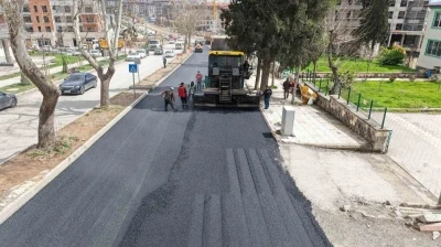 Kahramanmaraş&rsquo;ta asfalt &ccedil;alışmaları
