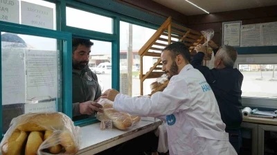 Kahramanmaraş&rsquo;ta g&uuml;nl&uuml;k 50 bin halk ekmek &uuml;retiliyor
