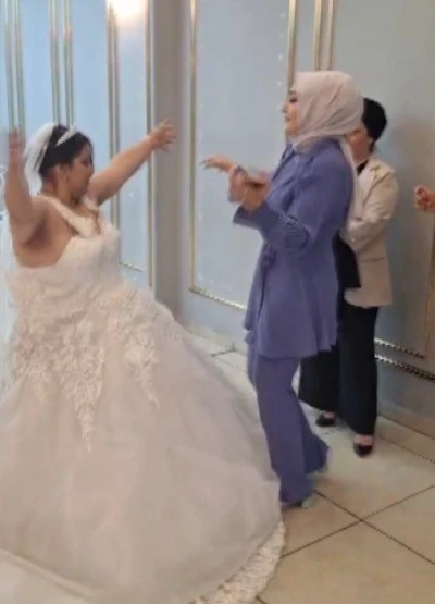 Kahramanmaraş’ta özel birey için temsili düğün
