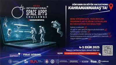 Kahramanmaraş’ta &quot;NASA Space Apps Challenge&quot; organizasyonu
