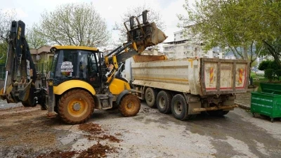 Kahramanmaraş&rsquo;ta sağanak sonrası temizlik
