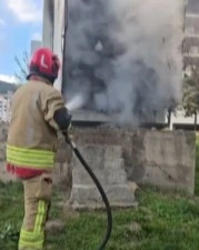 Kahramanmaraş&rsquo;ta trafoda yangını paniği