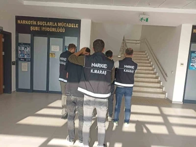 Kahramanmaraş’ta uyuşturucu operasyonu: 3 tutuklama
