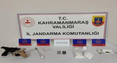 Kahramanmaraş&rsquo;ta uyuşturucu operasyonu: 3 tutuklama
