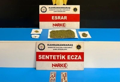Kahramanmaraş&rsquo;ta uyuşturucu ve ka&ccedil;ak telefonlar ele ge&ccedil;irildi: 1 tutuklama
