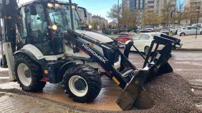 Kahramanmaraş’ta yağış sonrası saha çalışmaları
