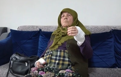 Kahramanmaraş&rsquo;ta yaşlı kadının bileziğini gasp eden ş&uuml;pheli tutuklandı
