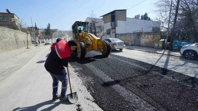 Kahramanmaraş&rsquo;ta yol onarım ve yapım &ccedil;alışmaları
