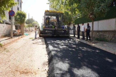 Kahta’da cadde ve sokaklar yenileniyor