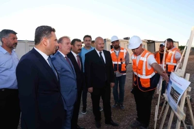 Kahta&rsquo;da kamu yatırımları yerinde incelendi
