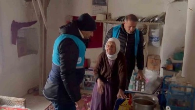 Kahta&rsquo;da yaşlı ve engelli vatandaşlara sıcak yemek desteği