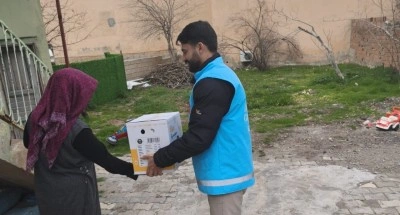 Kahta KYK &Ouml;ğrencilerinden Ramazan&rsquo;da g&ouml;n&uuml;llere dokunan yardım
