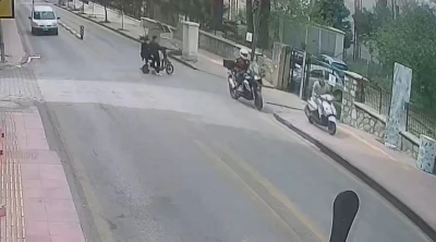 Kaldırımdan ka&ccedil;tı, 500 bin liradan oldu
