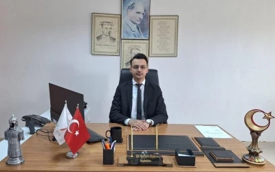 Kale Devlet Hastanesinde bayrak değişimi
