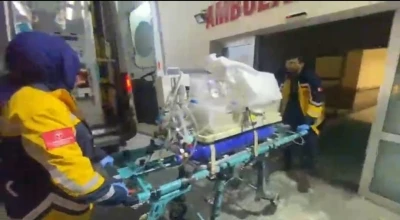Kalp anomalisi tespit edilen bebek u&ccedil;ak ambulansla Konya&rsquo;ya sevk edildi
