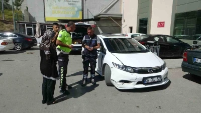 Kalp krizi geçiren sürücü 7 araca çarptı
