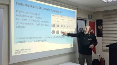 Kameralar cebe girdi: Fotoğraf tutkunlarına cep telefonu eğitimi veriliyor
