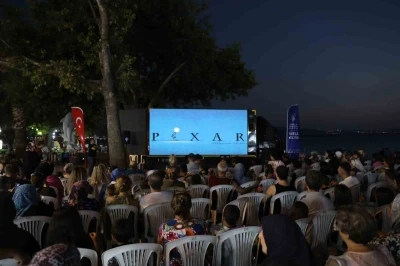 ‘Kamyoled’ ile açık havada sinema keyfi
