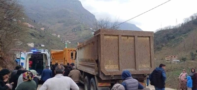 Kamyonun ezdiği kadın bir ay sonra hayatını kaybetti
