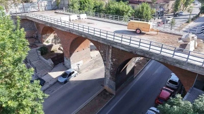 Kanlıdere Köprüsü’nde restorasyon
