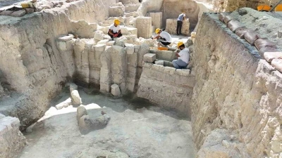 Kapadokya Alan Başkanı Aslanbay, G&ouml;reme&rsquo;deki kurtarma kazılarını yerinde inceledi
