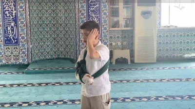 Kapaklı’da 10 yaşındaki Hami’nin okuduğu ezan cemaatten tam not aldı
