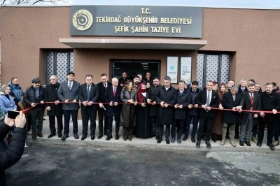 Kapaklı&rsquo;da "Şefik Şahin Taziye Evi" hizmete a&ccedil;ıldı
