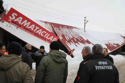 Kar k&uuml;tleleri sundurmaları &ccedil;&ouml;kertti, Başkan Uzun sahada inceleme yaptı
