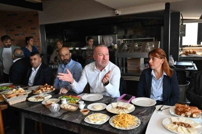 Karabatı’dan sevgiyolu esnafıyla &quot;prestij&quot; buluşması
