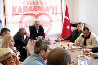 Karabiga&rsquo;da 7 Yıllık Hizmetler İstişare Toplantısında Anlatıldı
