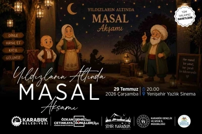 Karab&uuml;k Belediyesi &ccedil;ocukları masal d&uuml;nyasıyla buluşturuyor
