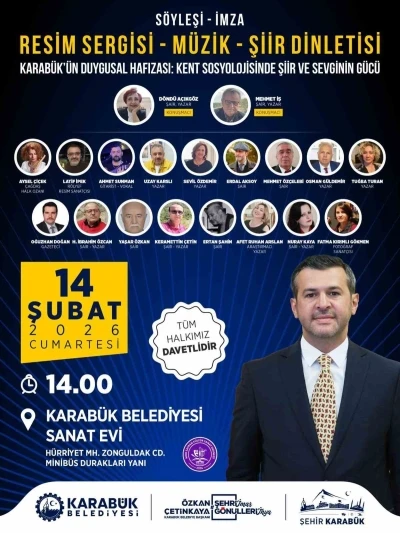 Karab&uuml;k Belediyesi Sanat Evi&rsquo;nde k&uuml;lt&uuml;r ve sanat etkinlikleri s&uuml;r&uuml;yor
