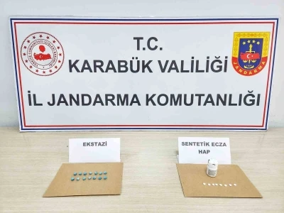 Karabük’te 22 adet sentetik hap ele geçirildi

