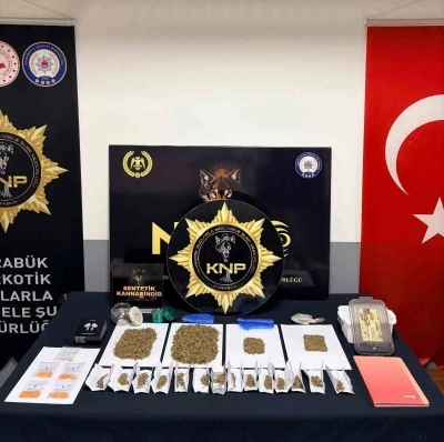 Karab&uuml;k&rsquo;te narkotik operasyonları: 4 kişi tutuklandı
