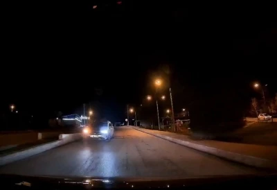 Karab&uuml;k&rsquo;te ters y&ouml;n tehlikesi kamerada
