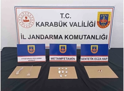 Karab&uuml;k&rsquo;te uyuşturucu operasyonu: 10 ş&uuml;pheli yakalandı
