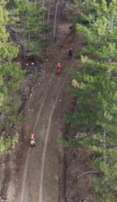 Karab&uuml;k&rsquo;te yasa dışı avcılık yapanlar dron ile tespit edildi

