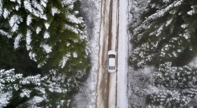 Karabük’ün yüksek kesimleri beyaza büründü
