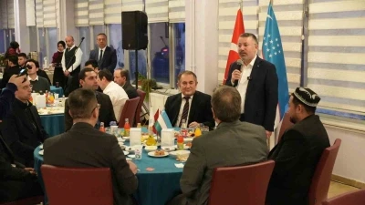Karab&uuml;k &Uuml;niversitesinde T&uuml;rkiye Y&uuml;zyılı ve &Ouml;zbekistan iftarı
