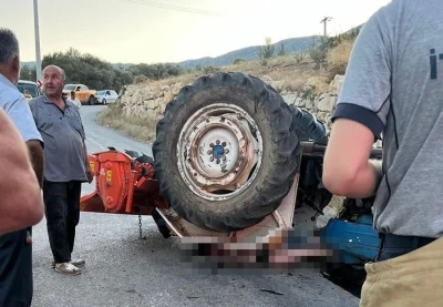 Karaburun’da traktör kazası: 1 ölü

