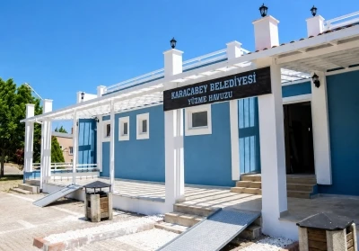 Karacabey&rsquo;de y&uuml;zme havuzları kapılarını a&ccedil;tı
