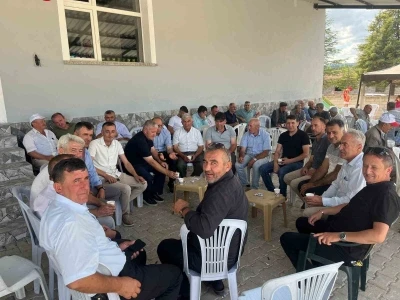 Karacakaş Köyünde yağmur duası ve birlik yemeği
