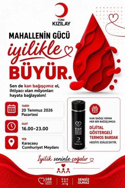 Karacasu&rsquo;da kan bağışı etkinliği d&uuml;zenlenecek
