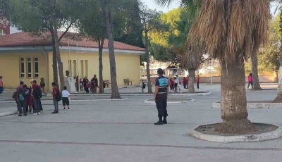 Karacasu’da okul çevrelerinde denetim gerçekleştirildi
